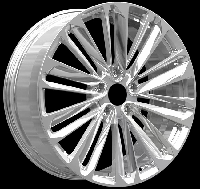 Polished wheel for Bentley Mulsanne