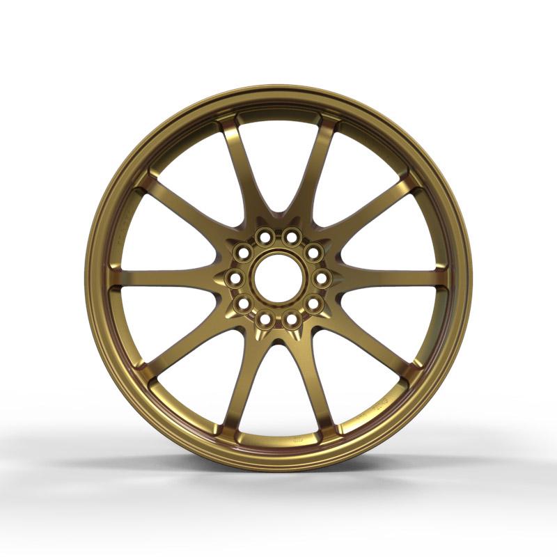 20 inch bronze full painting multi-spokes  forged wheels  10*112