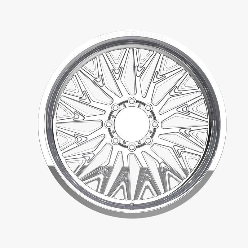 20 inch silver polished  deep concave  forged wheels  8*180