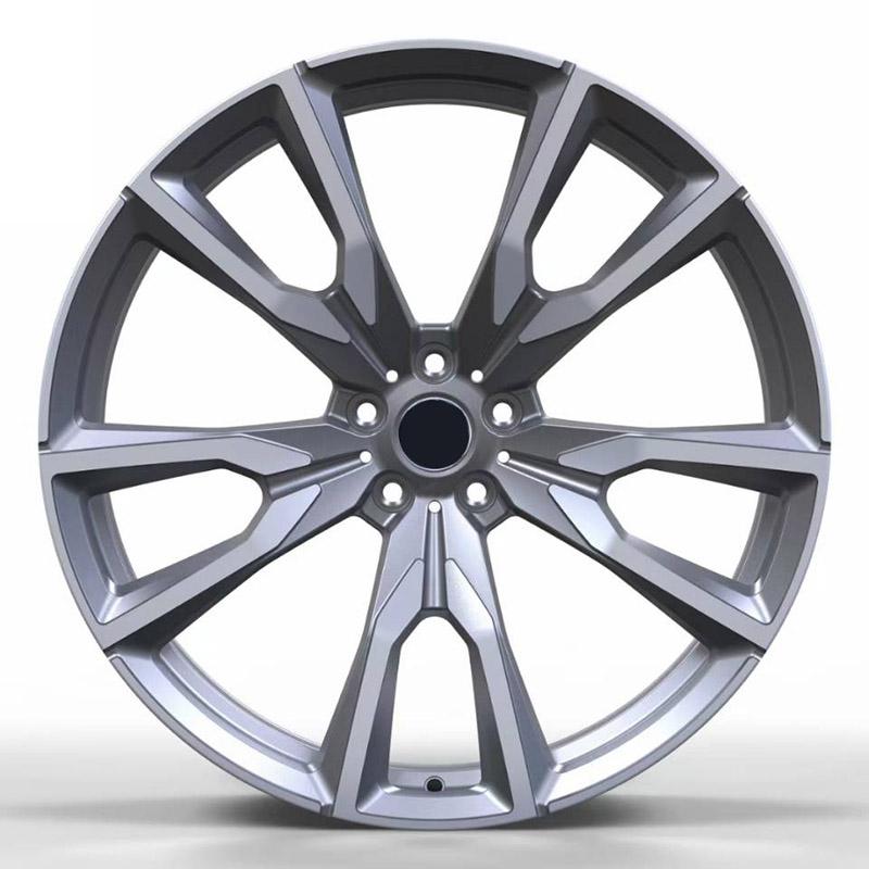 24 inch full painting machine face BMW forged wheels  5*112