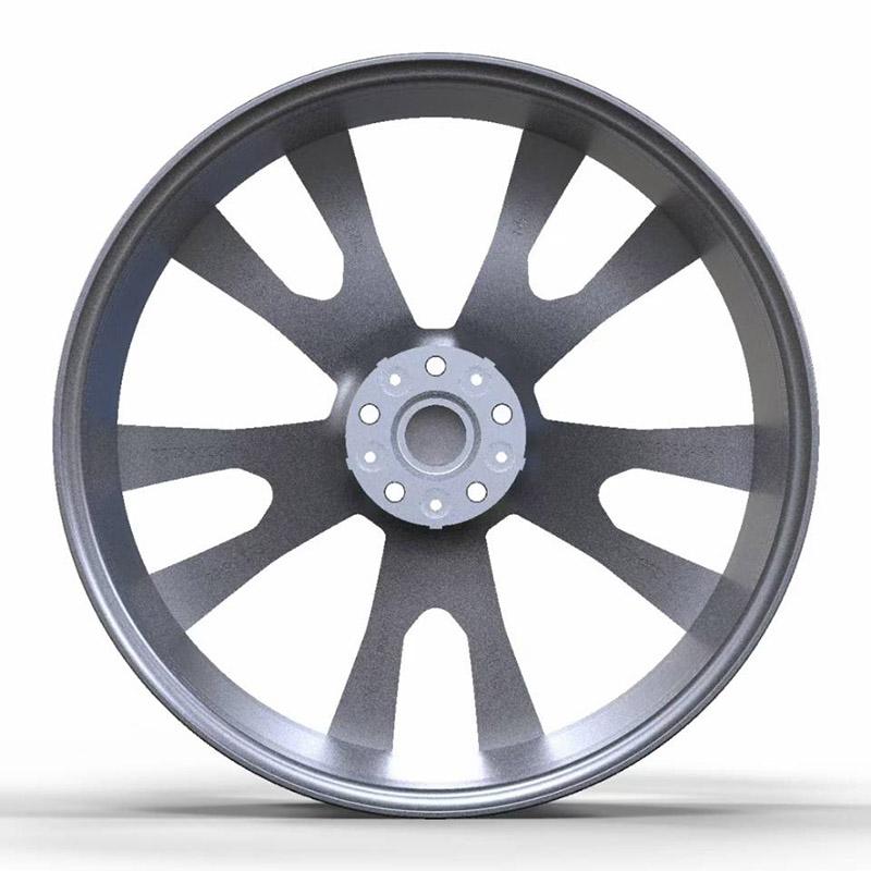 21 inch gunmetal grey full painting BMW customed  forged wheels  5*112