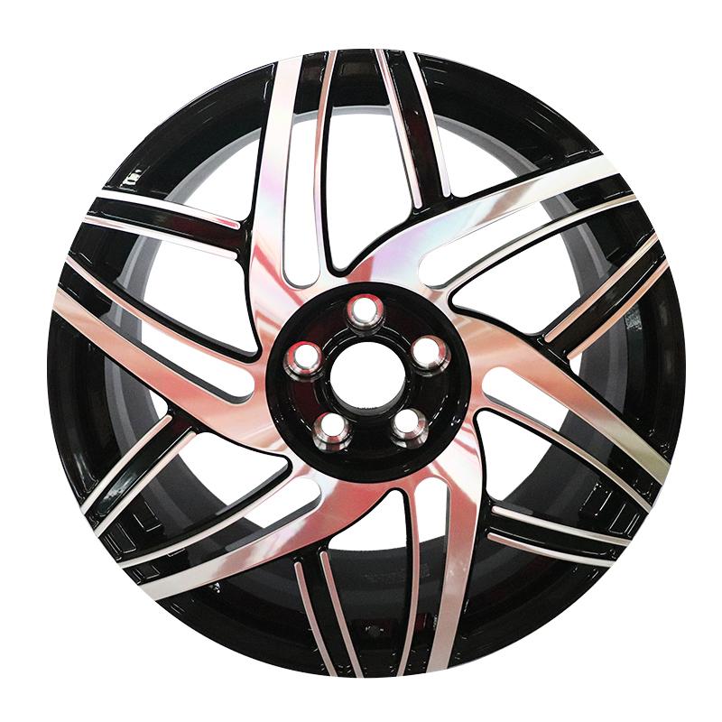 20 inch 5*120 mm silver polished multi spoke forged wheels