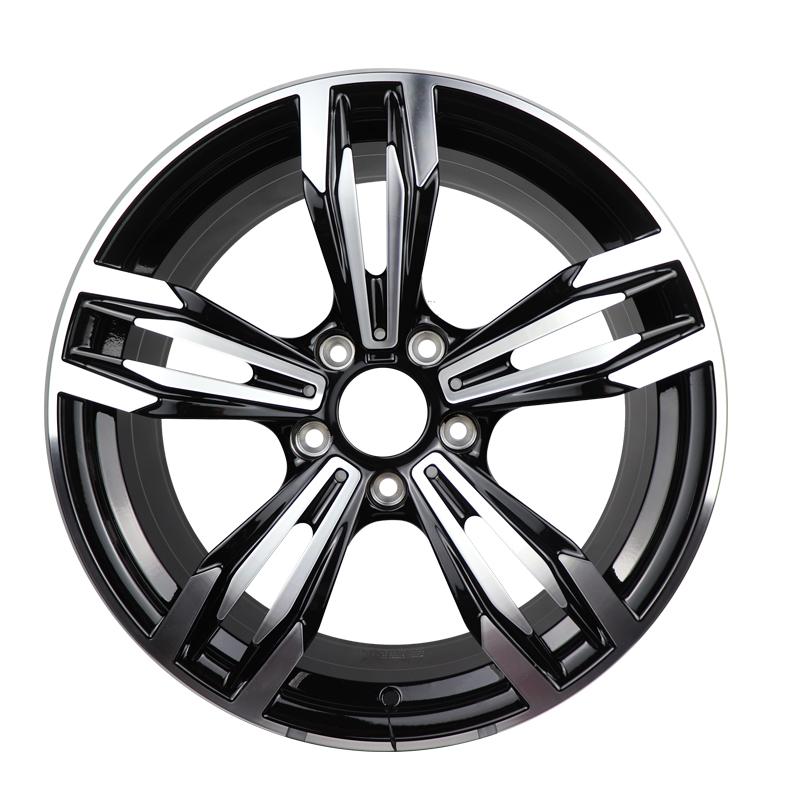 20 INCH 2-PIECE FORGED GLOSS BLACK  5*120MM WHEEL