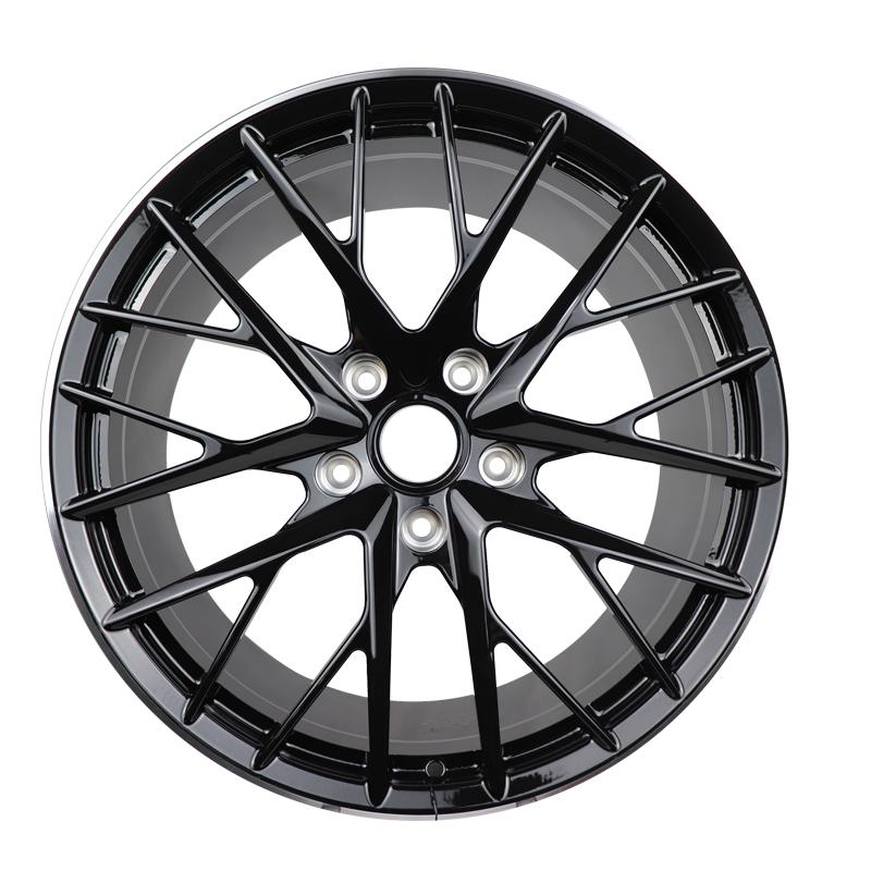 2-PIECE FORGED GLOSS BLACK  5*120MM WHEEL