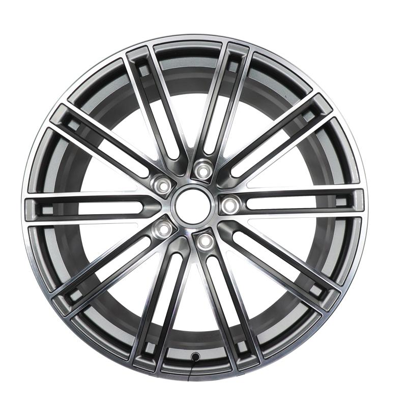 19 inch 5*110mm multi-spokes silver colored alloy wheels