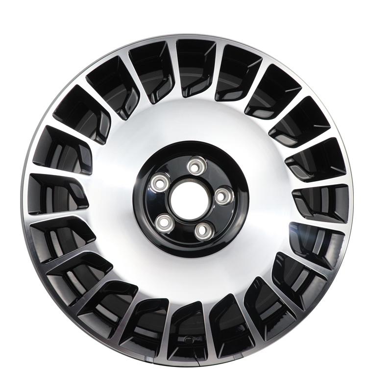 21 inch 5*114mm silver and black colored alloy wheels