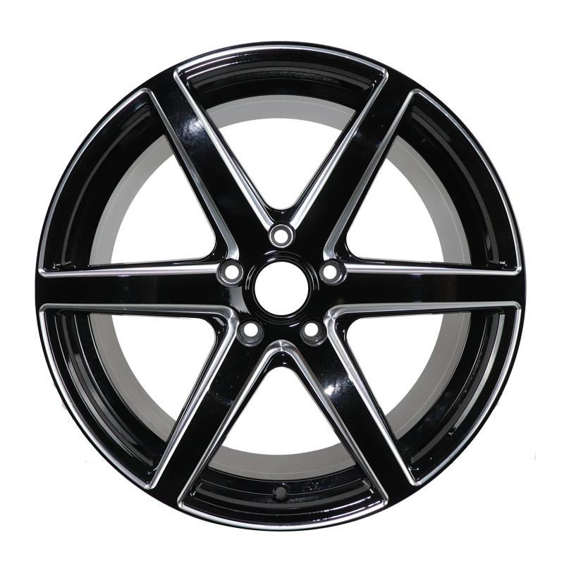 19 inch 5*112mm black full-painting alloy wheels