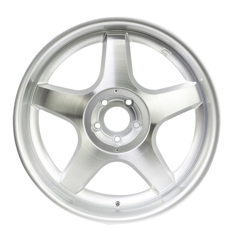 16 inch 5*112mm silver pentagram alloy wheels