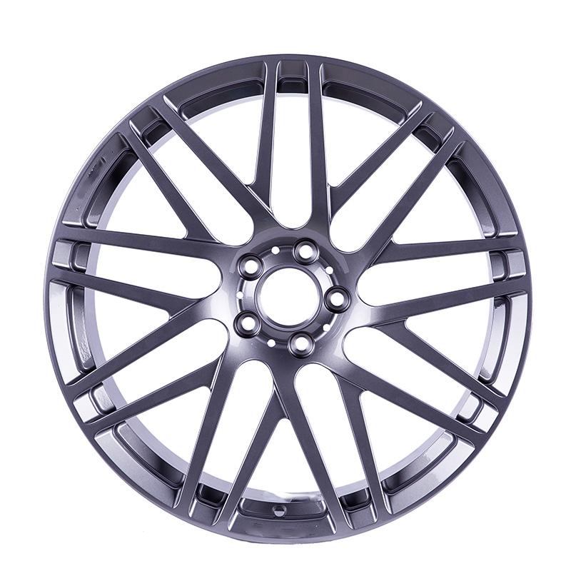 22 inch 5*114.3mm one-piece Silver-colored forged light wheels