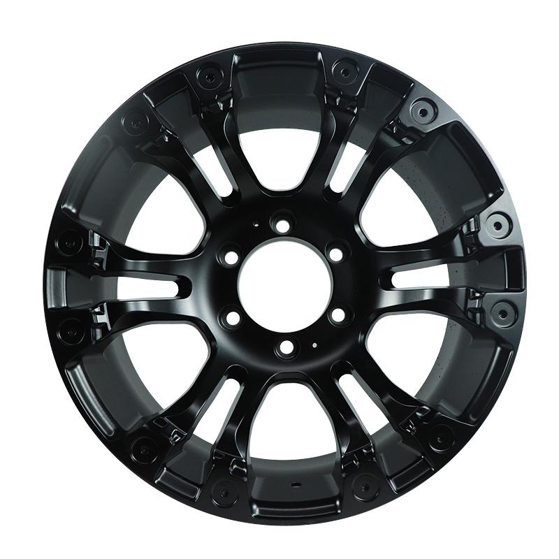 18 inch 6*130 mm Satin Black Forged Wheel