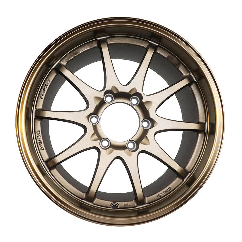 17 inch 6*139.7 customized forged wheels one piece
