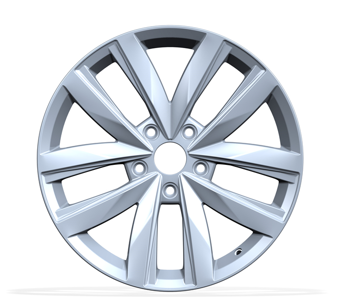Polished customized oem factory wholesale one piece forged car hub
