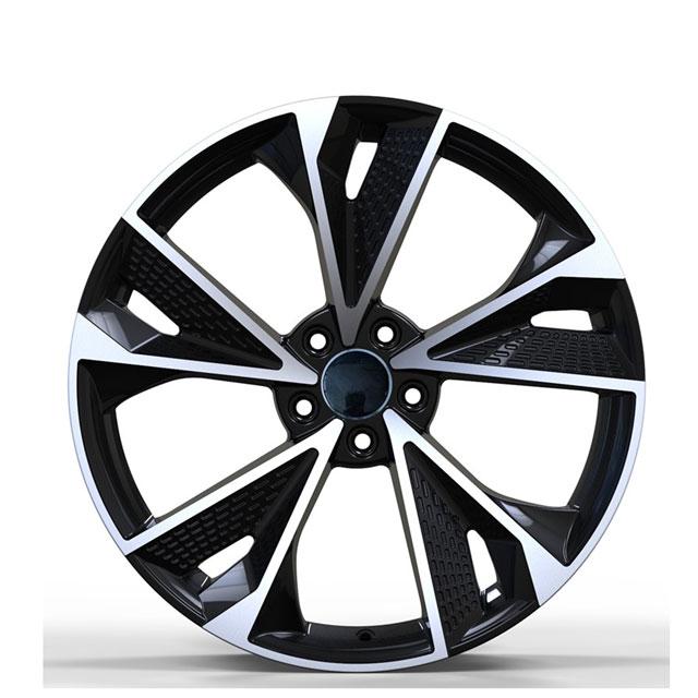 Black monoblock Forged wheels 21 5x112