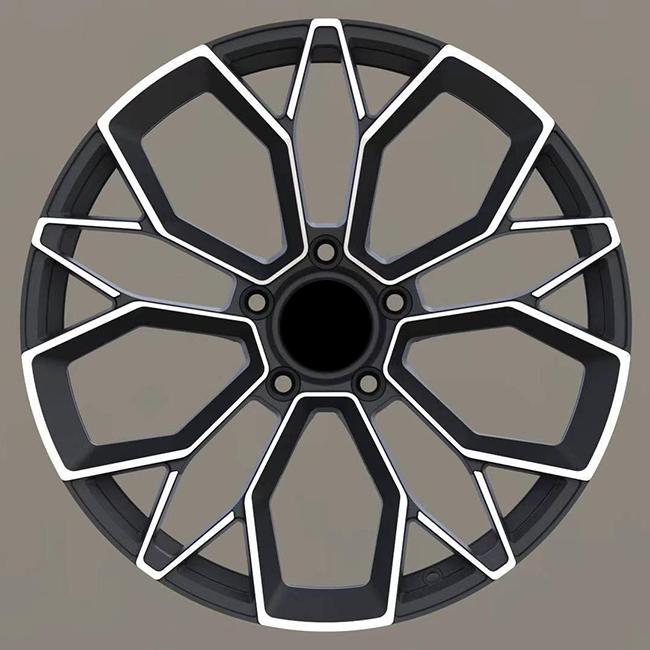 6061 luxury 5 holes forged passenger car wheel rims