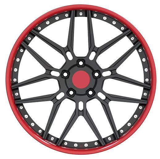 Multi spokes 22 inch 2-piece forged wheel