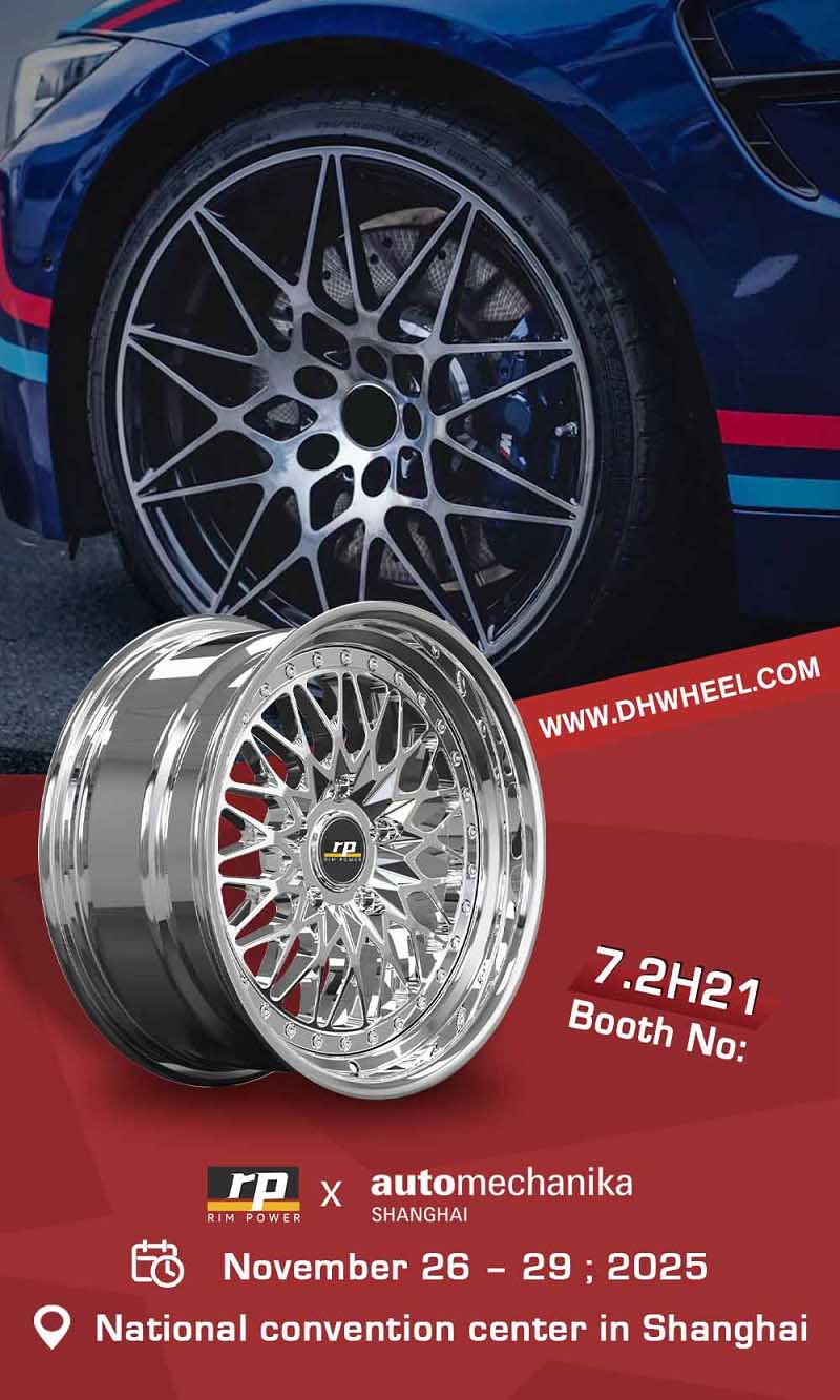 Automechanika Shanghai 2025 Forged monoblock wheel