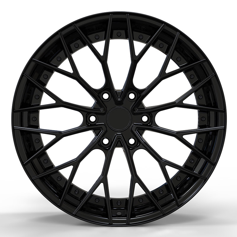 Glossy black wheel
