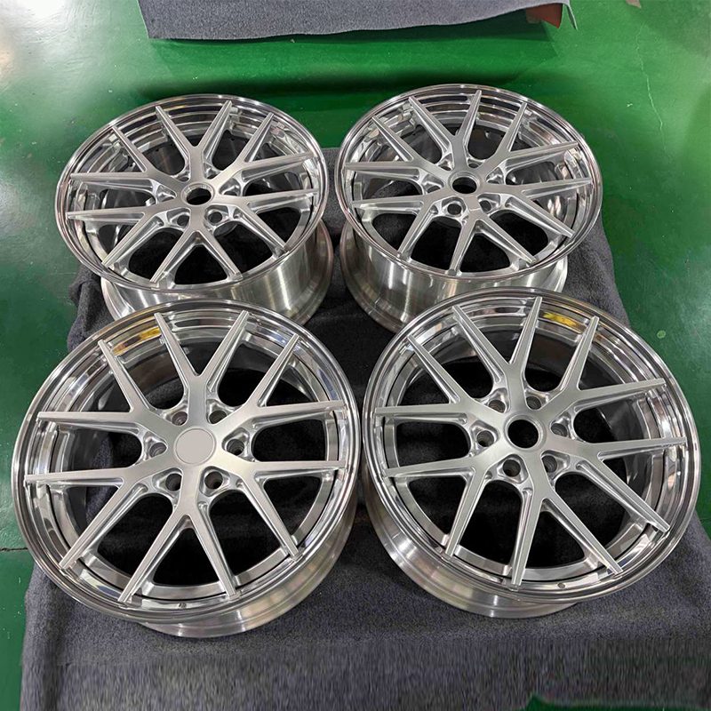 Forged wheels for cars