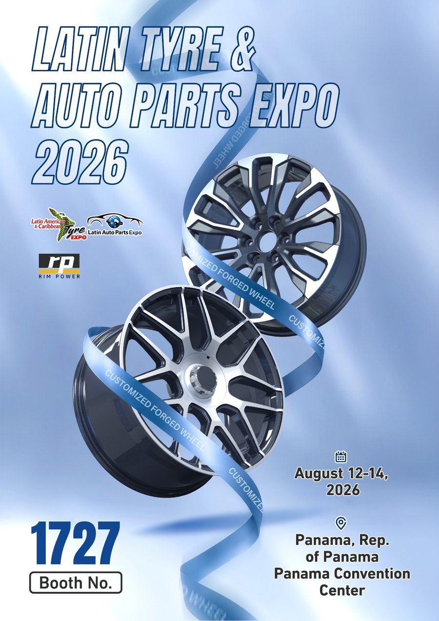 RimPower forged wheels at Latin Tyre & Auto Parts Expo 2026 Booth 1727