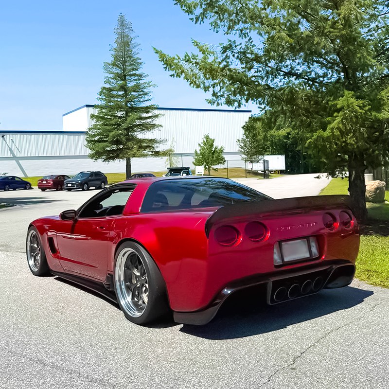 Customer feedback- Custom forged two piece wheel for Corvette 1997