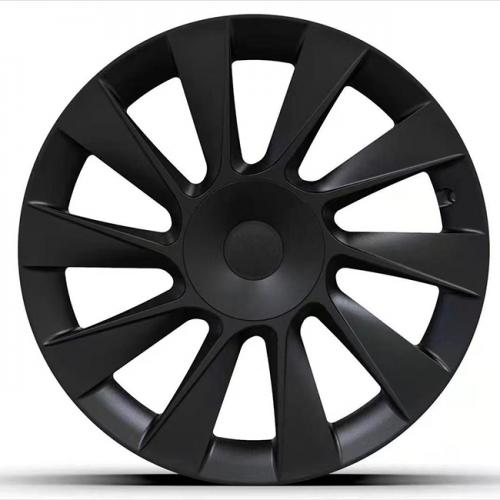 Satin black Tesla wheel